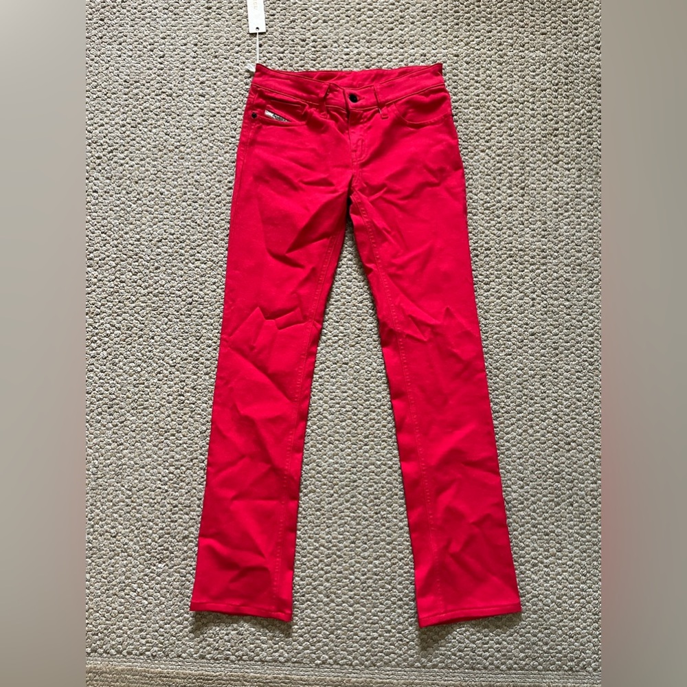 Diesel Red Skinny Jeans *NWT*
